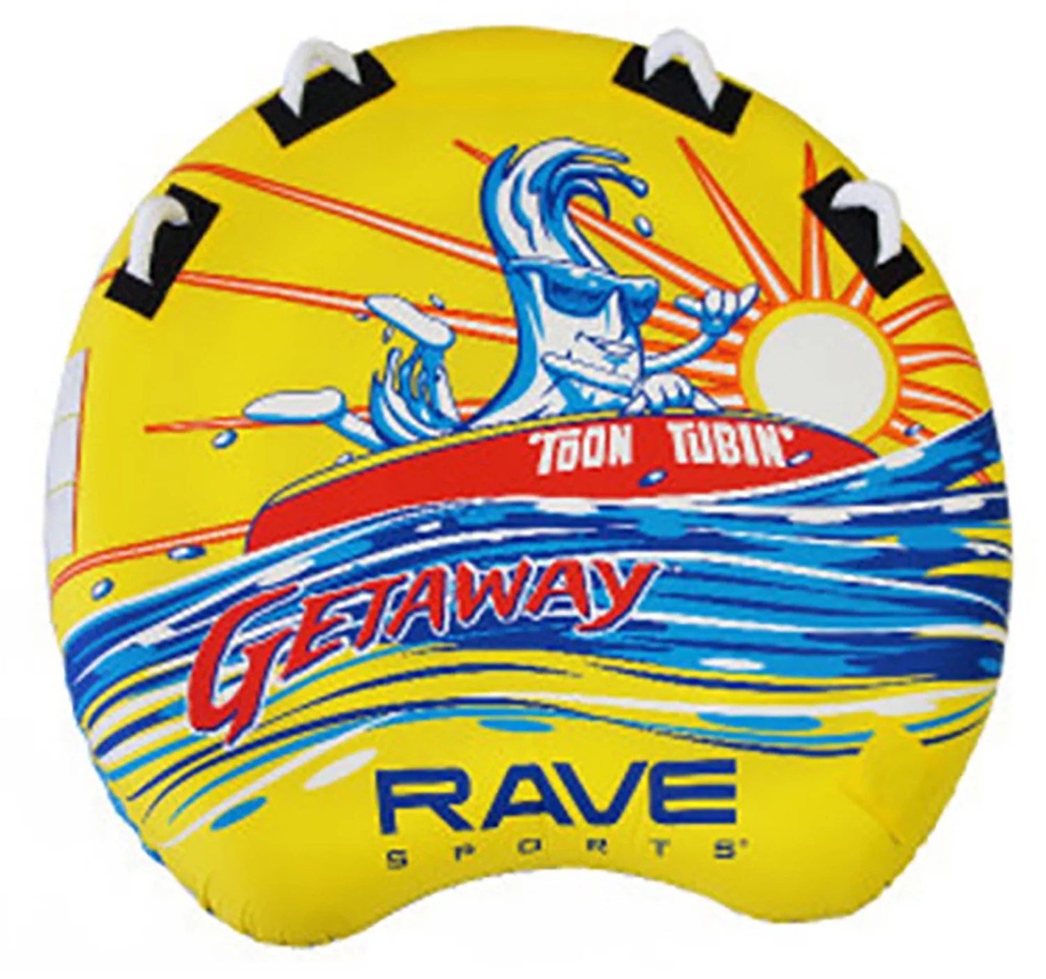 RAVE Sports Getaway 2 Person Pontoon Towable Academy