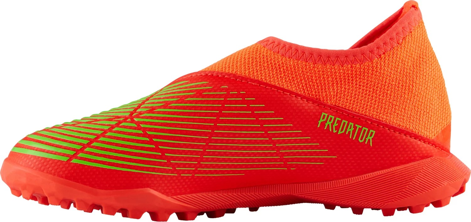 adidas Kids' Predator Edge .3 Laceless Turf Soccer Cleats Academy