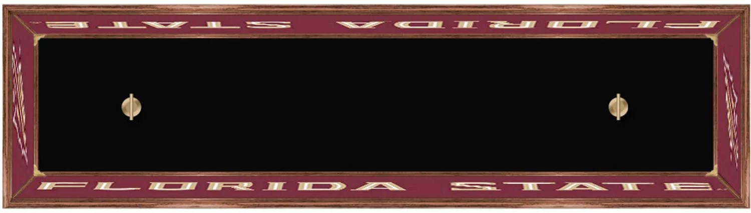 The Fan-Brand Florida State University Premium Wood Pool Table Light