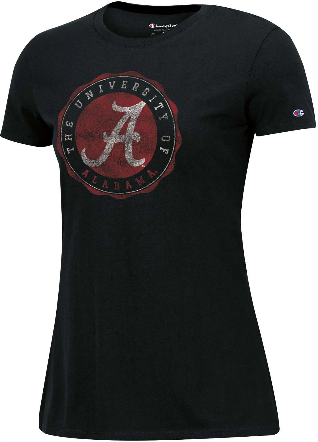 Champion Women's University of Alabama Crest Graphic Short Sleeve T