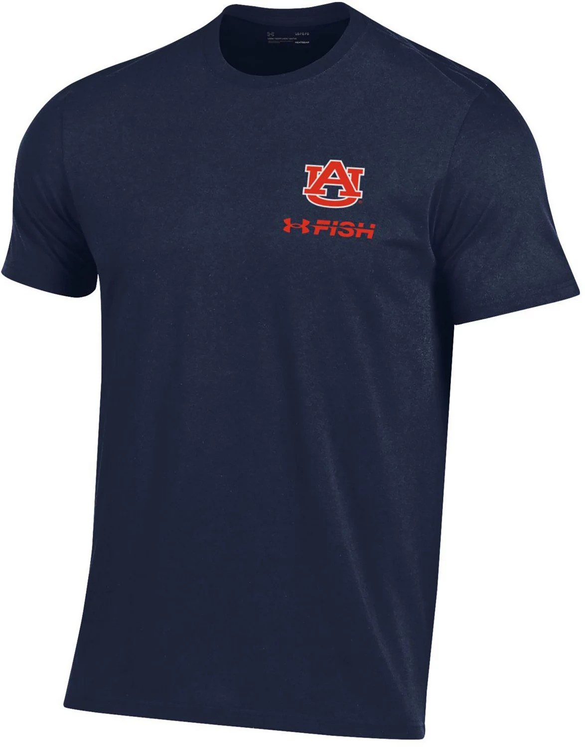 Under Armour Men’s Auburn University Bass Performance Tshirt Academy
