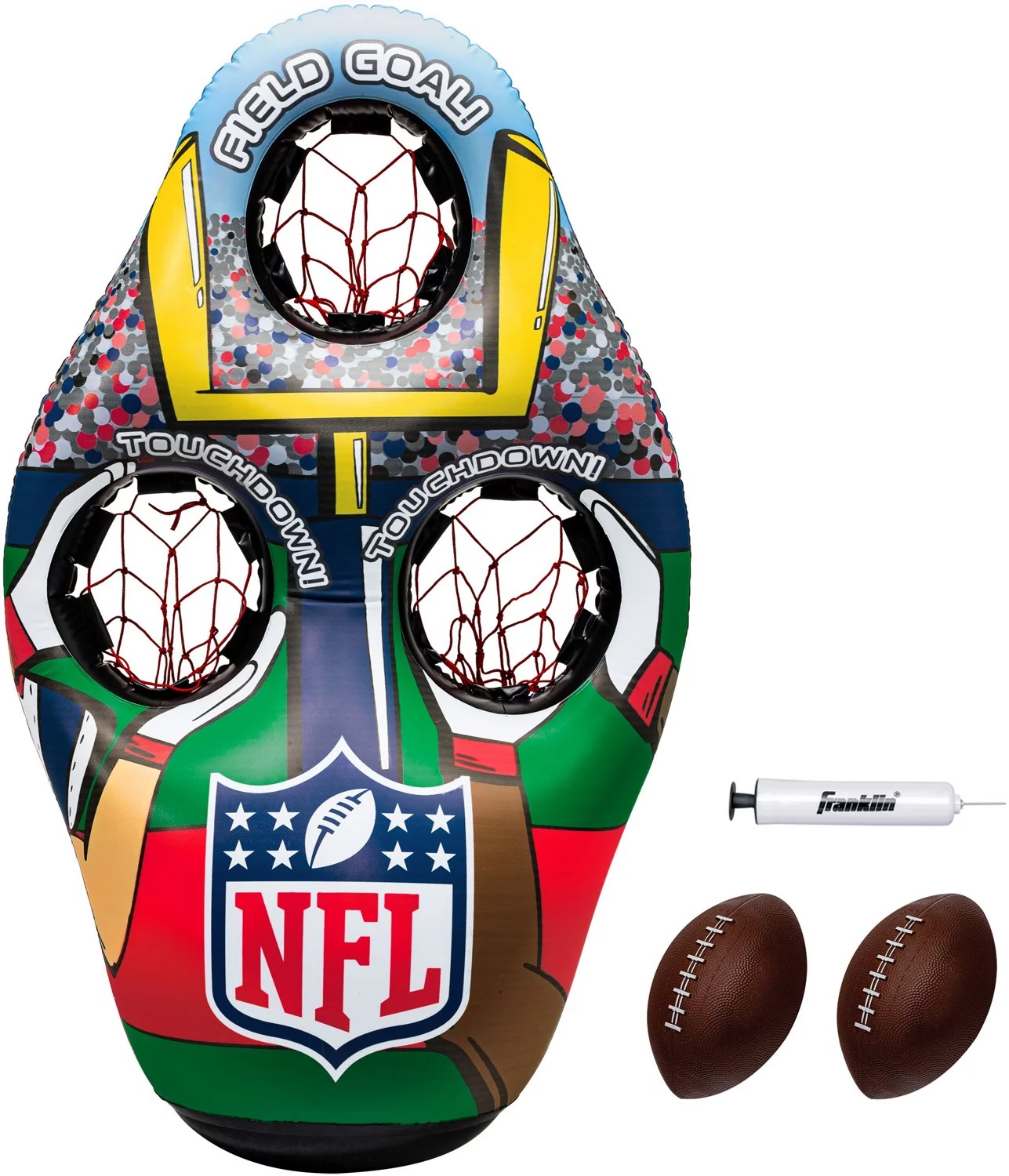 Franklin NFL XL Inflatable Football Target Academy