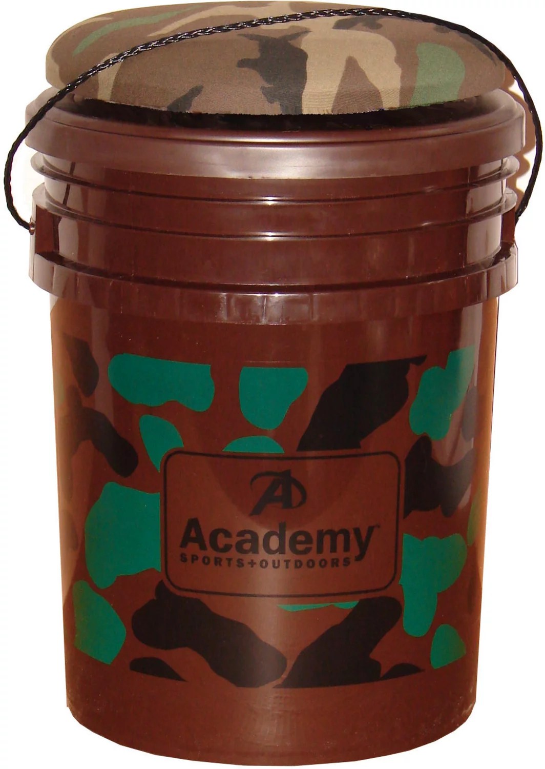 Evans Sports Original Sports Bucket Camo Padded Swivel Seat Academy