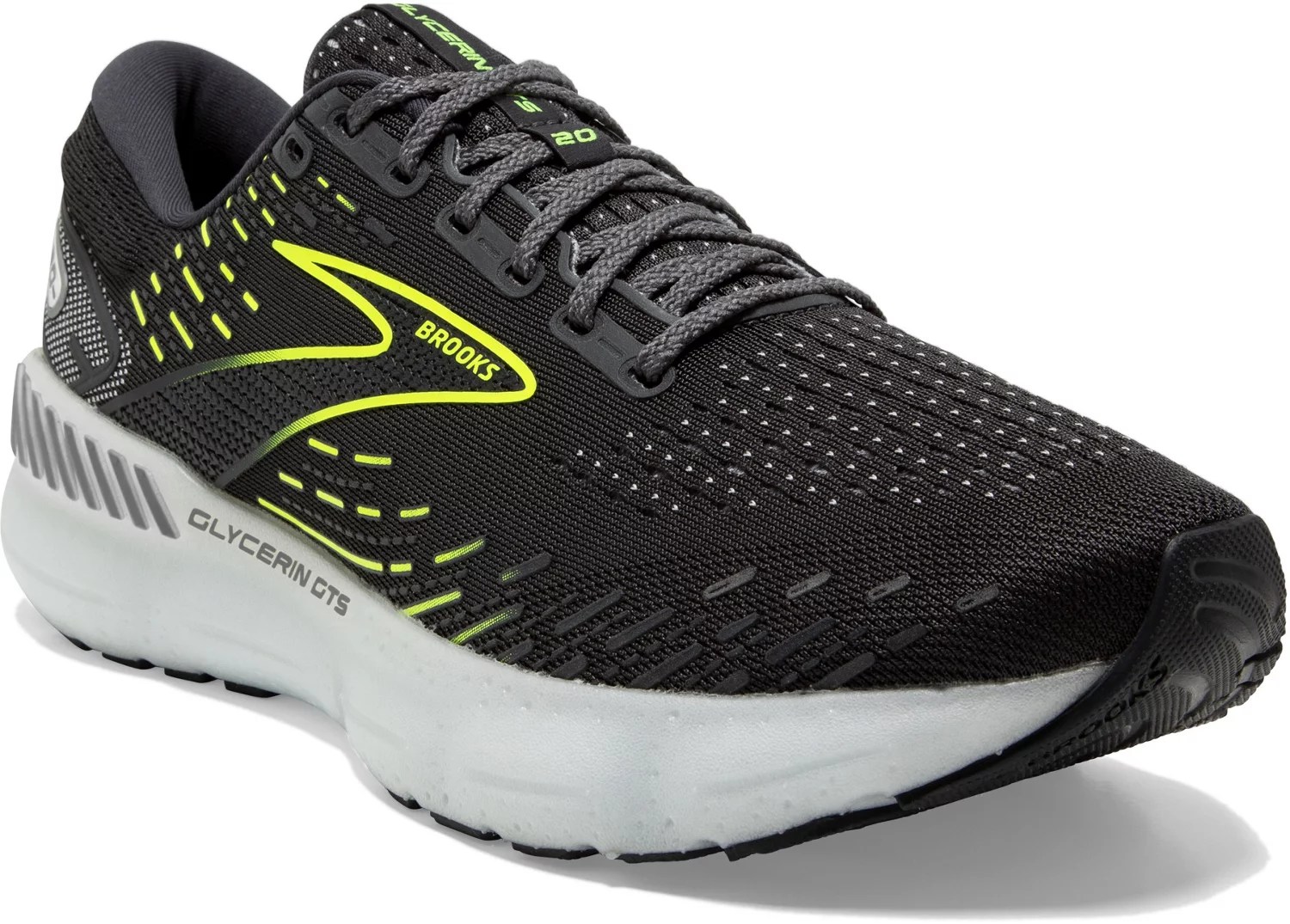 Brooks Men's Glycerin GTS 20 Run Visible Running Shoes Academy