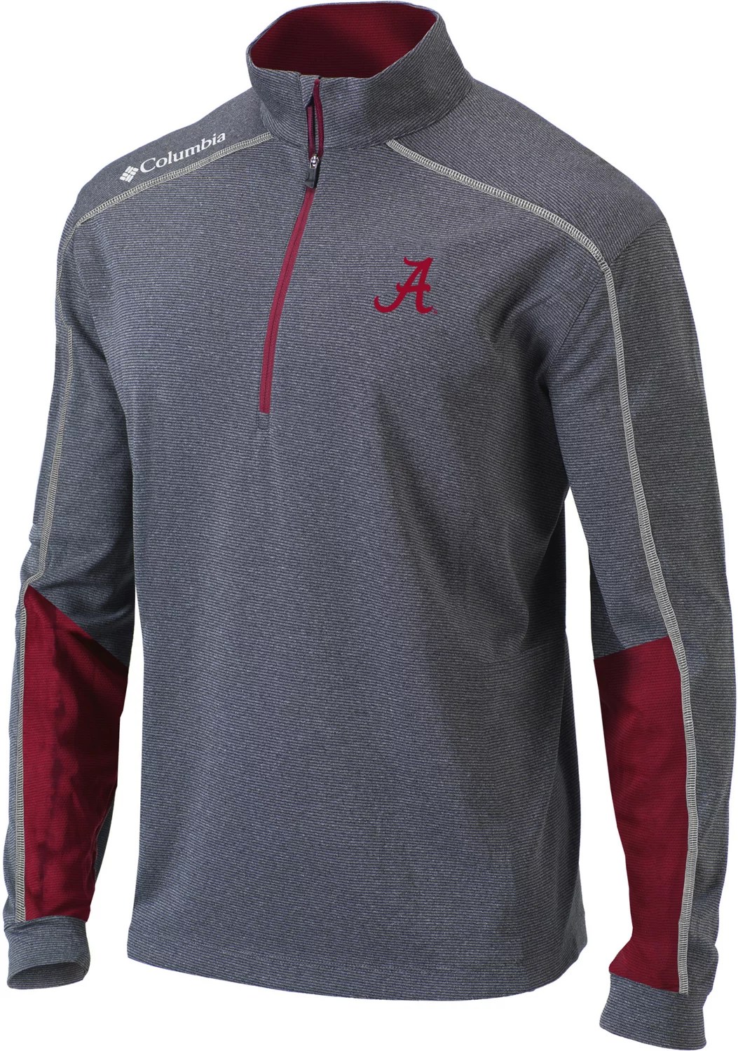 Columbia Sportswear Men's University of Alabama Shotgun 2.0 1/4Zip Pullover Academy