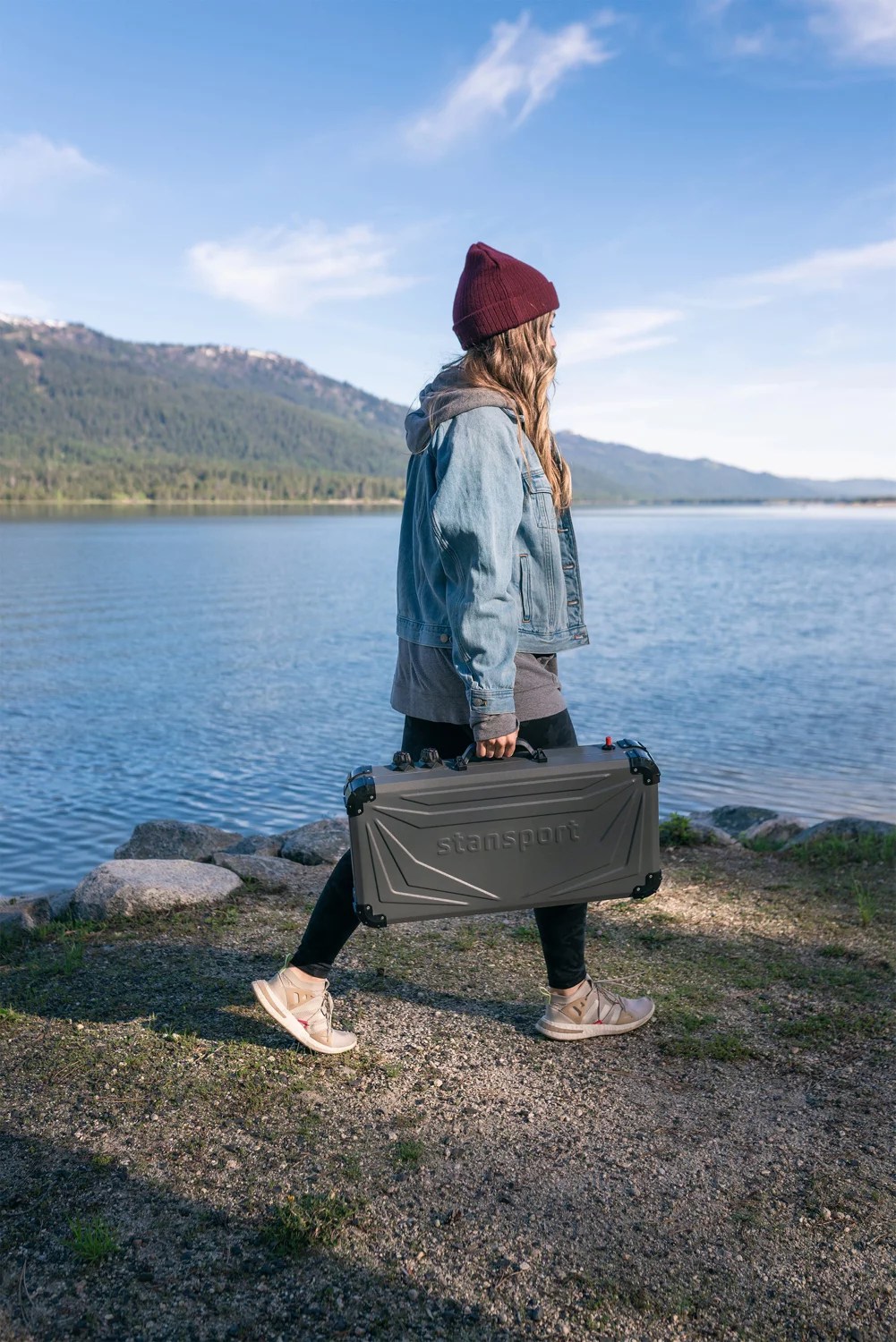 Stansport Boulder Series Propane Stove and Grill Combo Academy