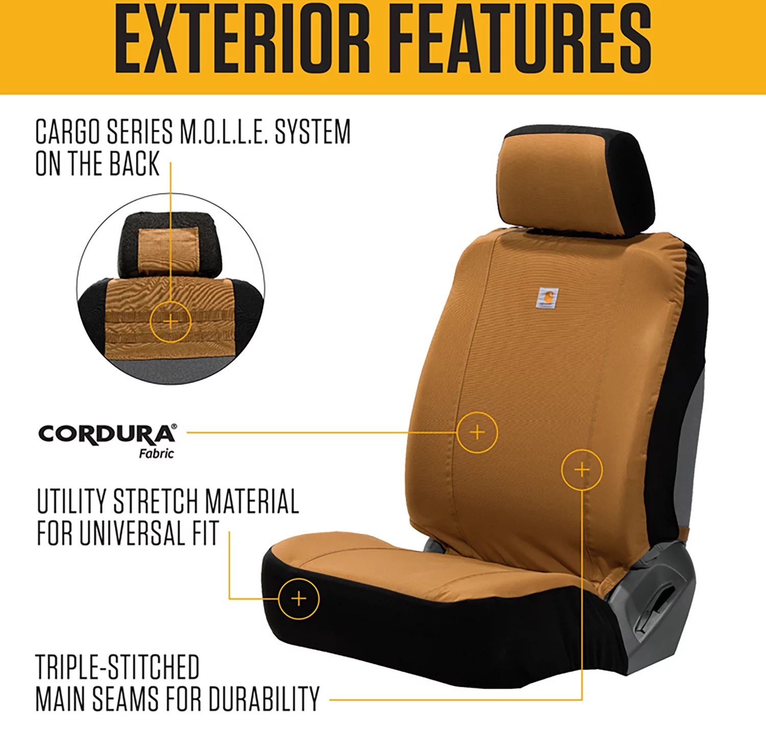Carhartt Front Seat Cover Academy