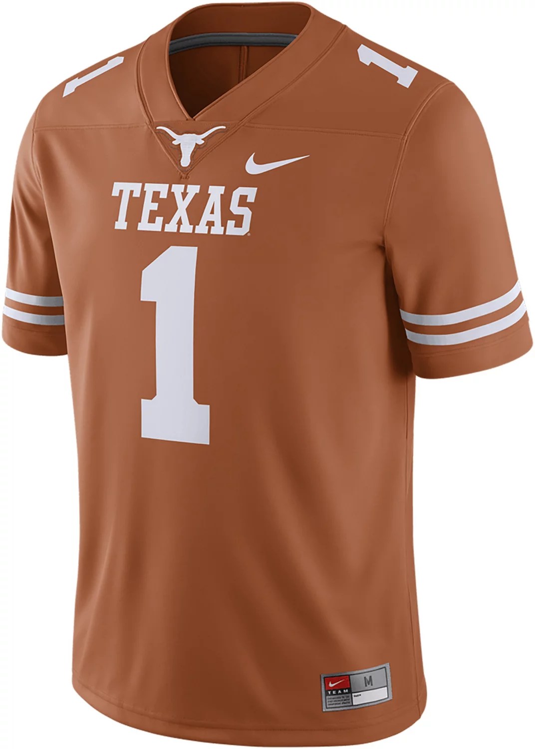Nike Men's University of Texas Replica Home Game Jersey Academy