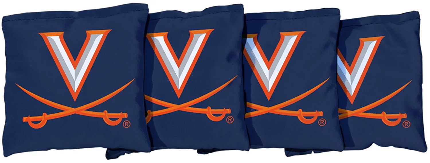 Victory Tailgate University of Virginia Bean Bags 4Pack Academy