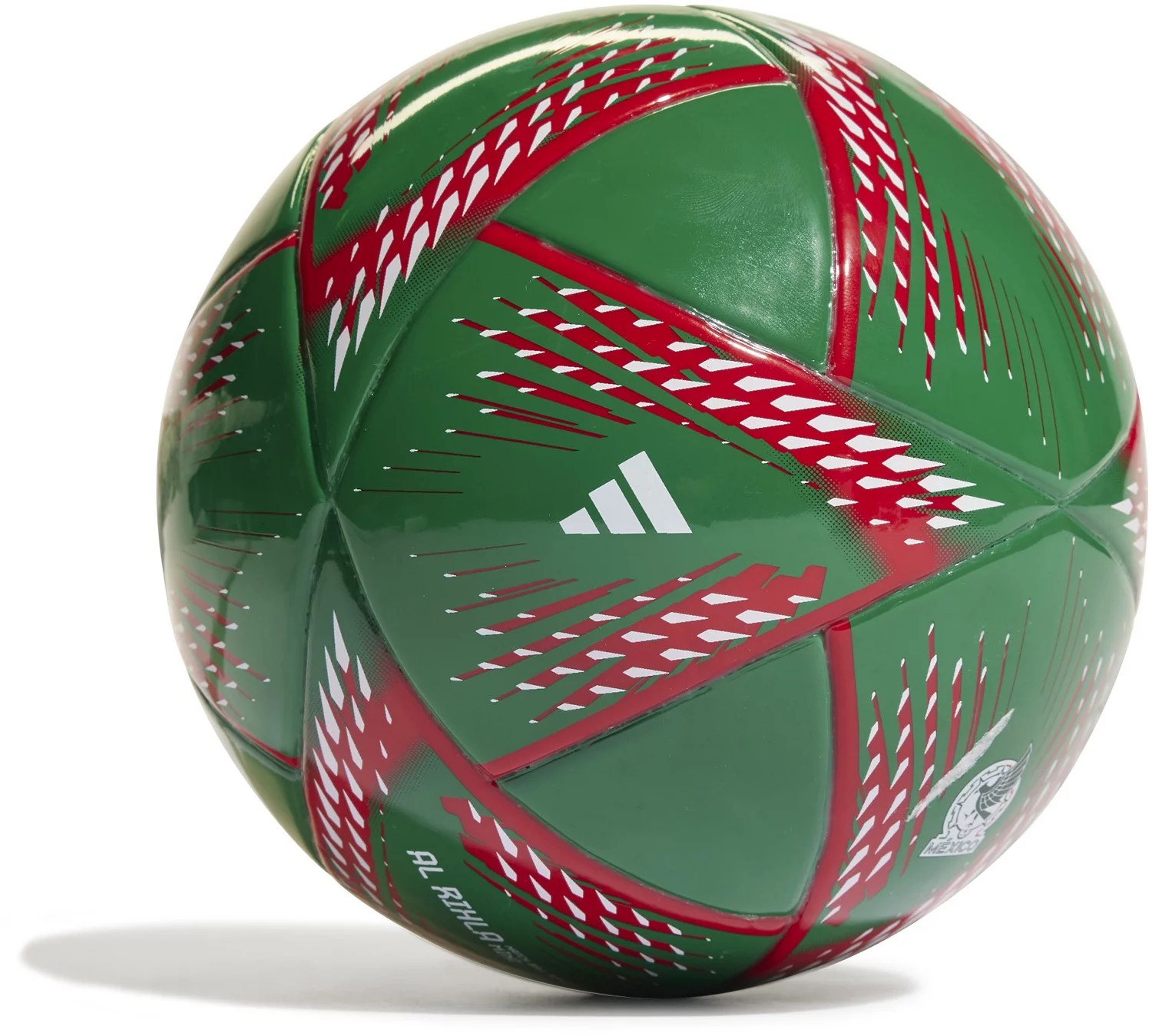 adidas 2022 World Cup AFA FMF Mexico Rihla Club Mini Soccer Ball Academy