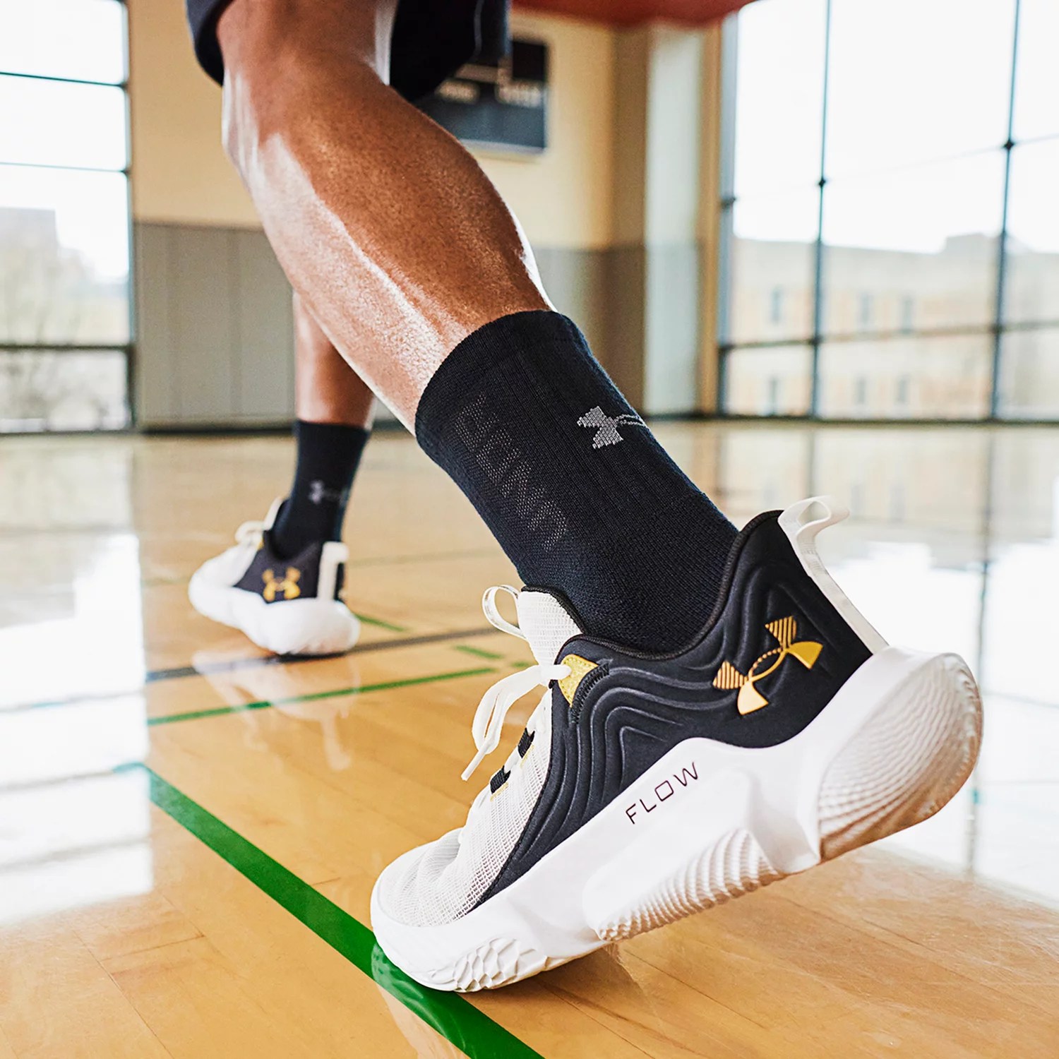 Under Armour Men's 3Maker MidCrew Socks 3 Pack Academy