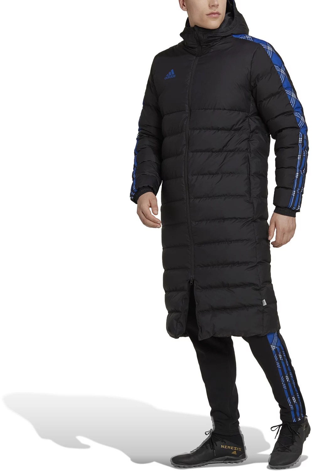 adidas Men’s Tiro Soccer Long Down Jacket Academy