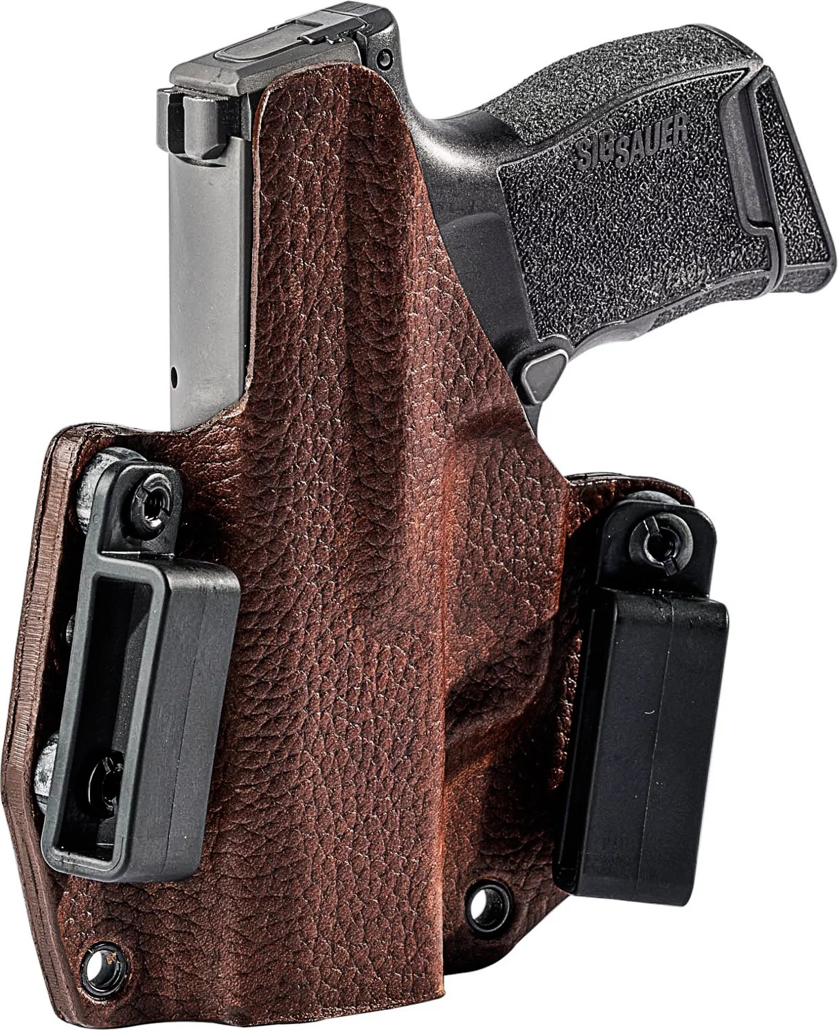 Mission First Tactical Leather Hybrid Sig Sauer P365 OWB Holster Academy