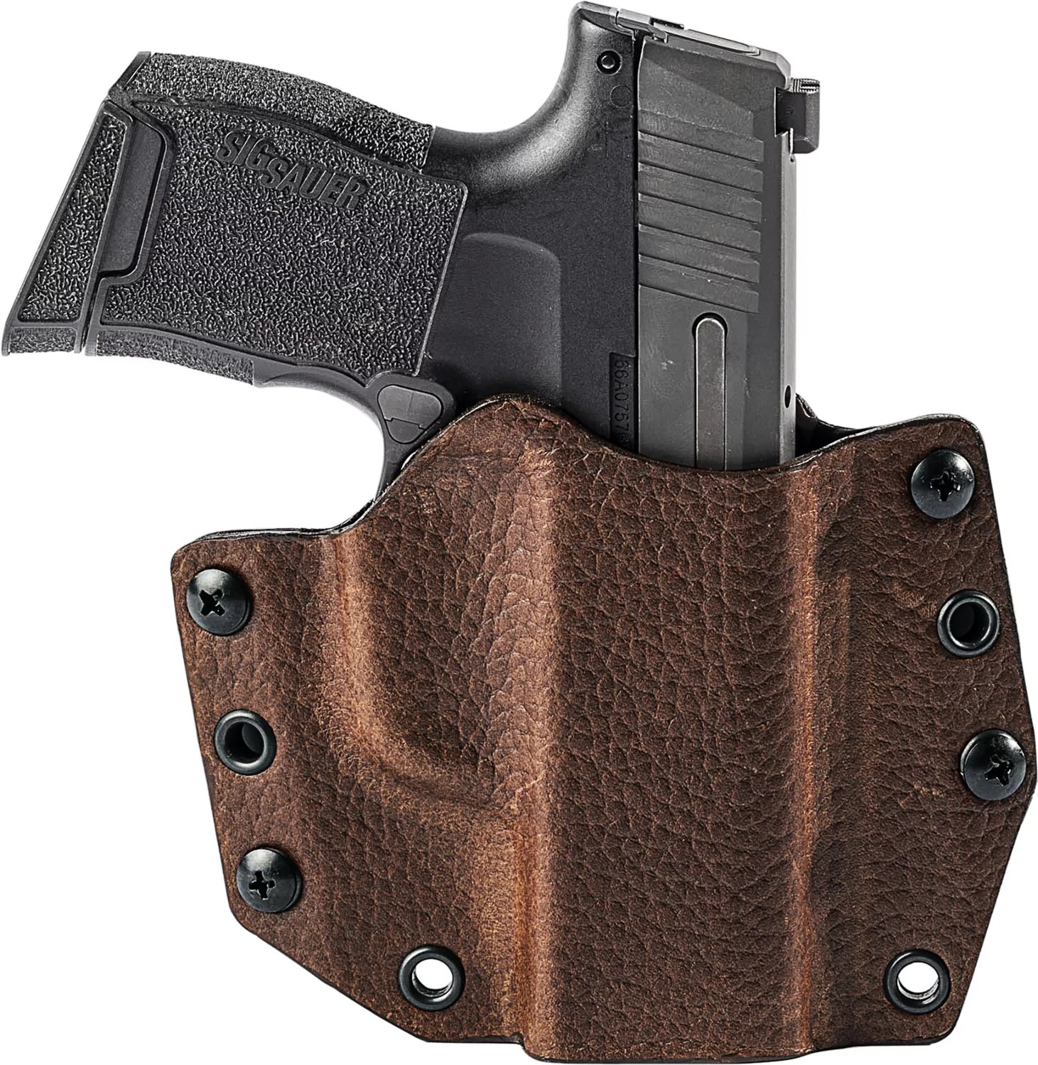 Mission First Tactical Leather Hybrid Sig Sauer P365 OWB Holster Academy