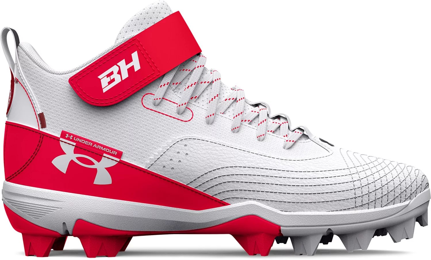 Under Armour Boys' Harper 7 Mid RM Jr. Baseball Cleats Academy