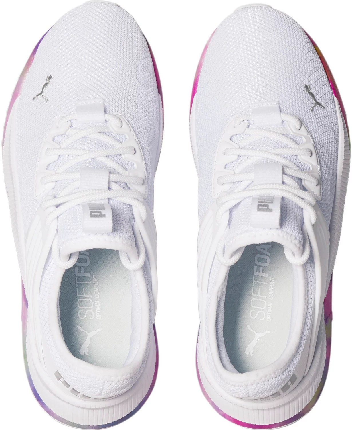 PUMA Girl's Pacer Future Bleached Running Shoes Academy