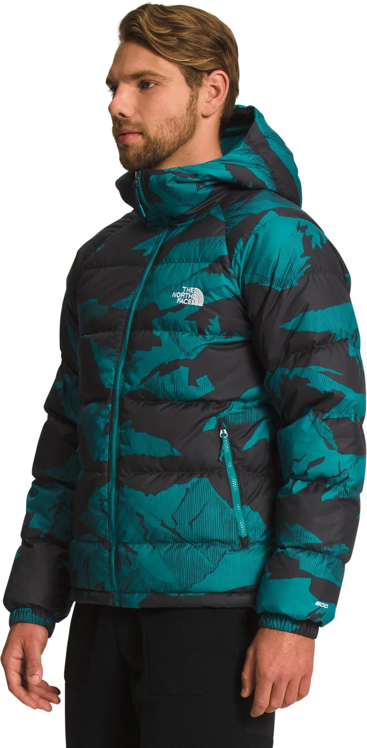 The North Face Men's Printed Hydrenalite Down Hoodie Academy