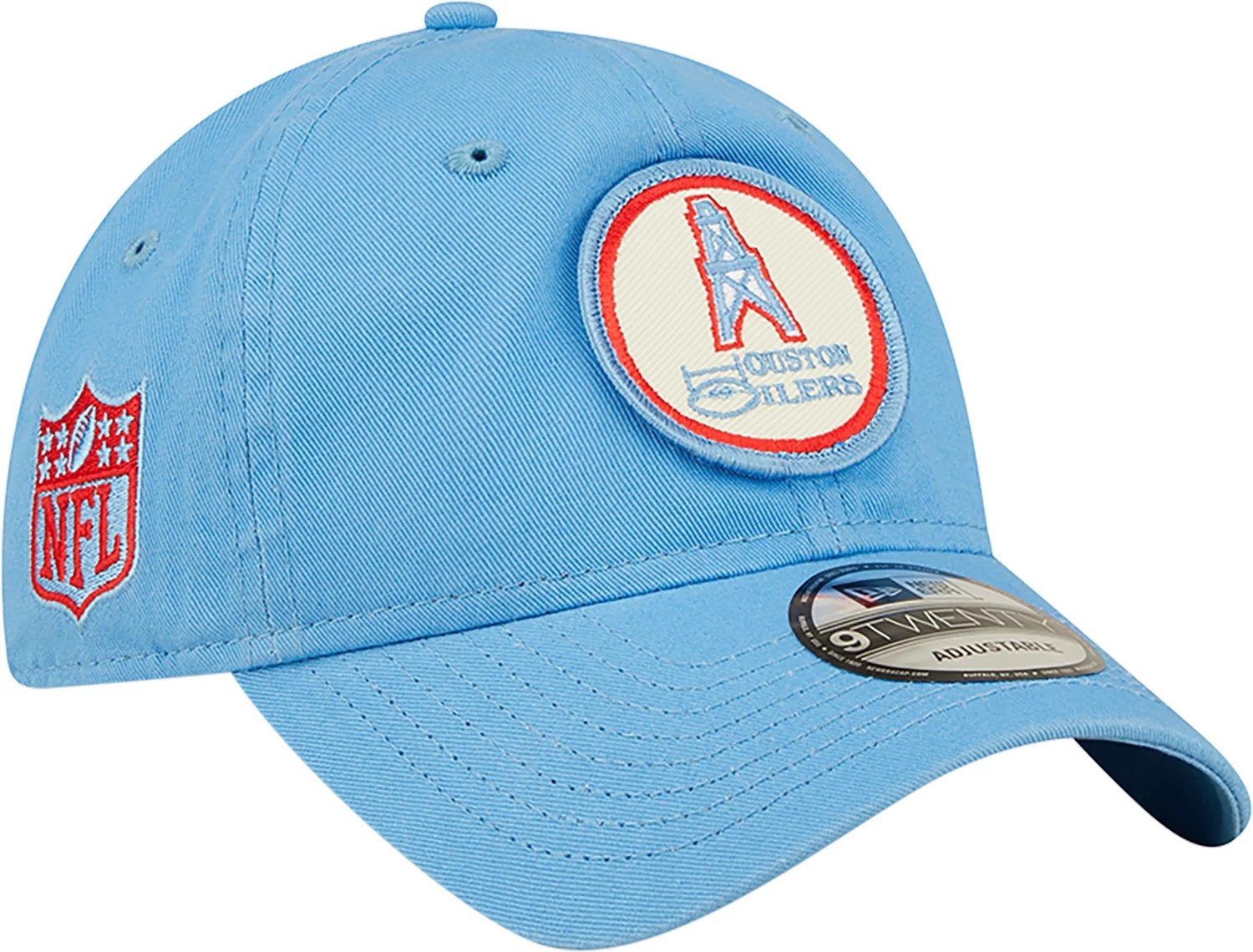 New Era Men's Houston Oilers 2022 Historic Sideline 9TWENTY Cap Academy