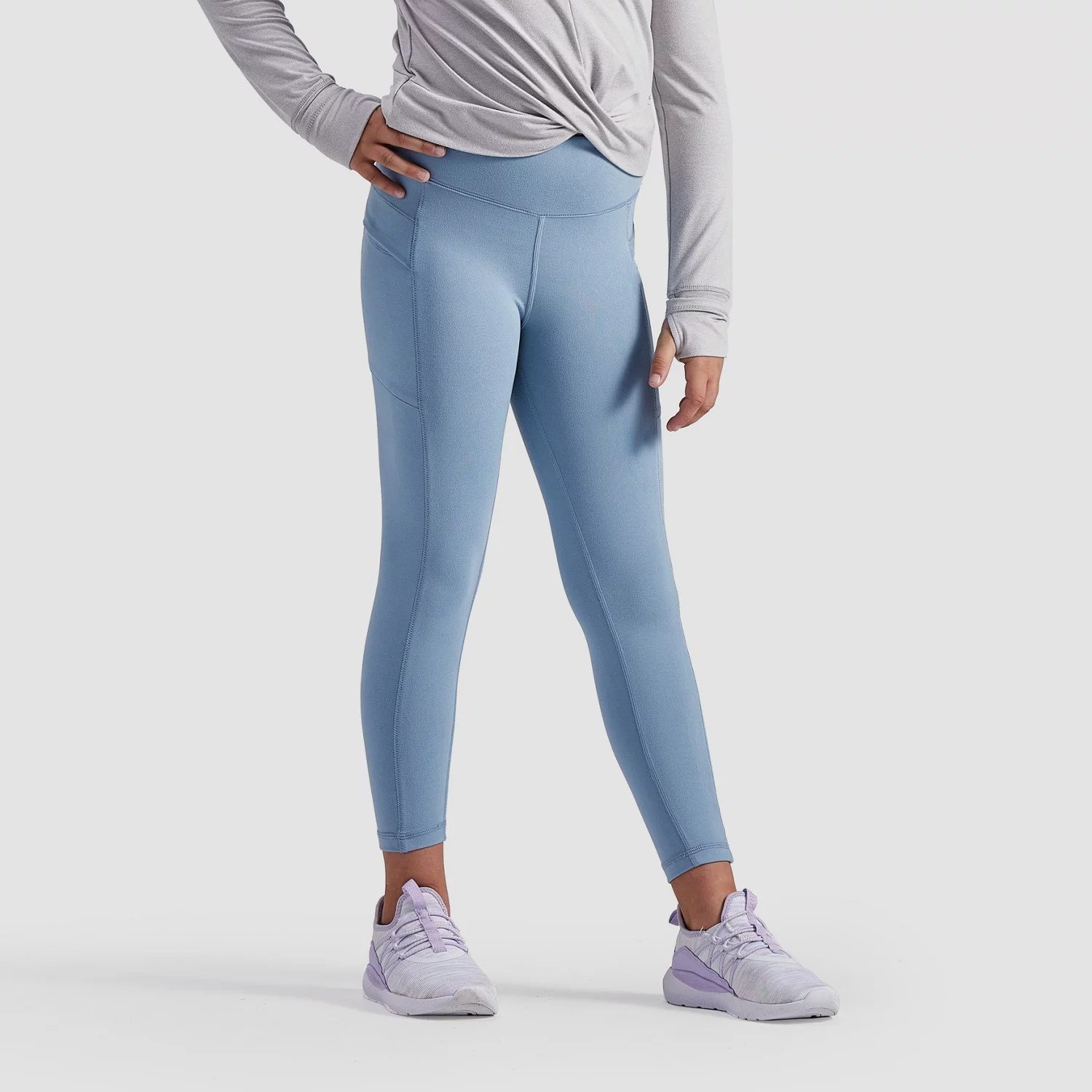 Freely Girls’ Elle Envelope Pocket Leggings Academy