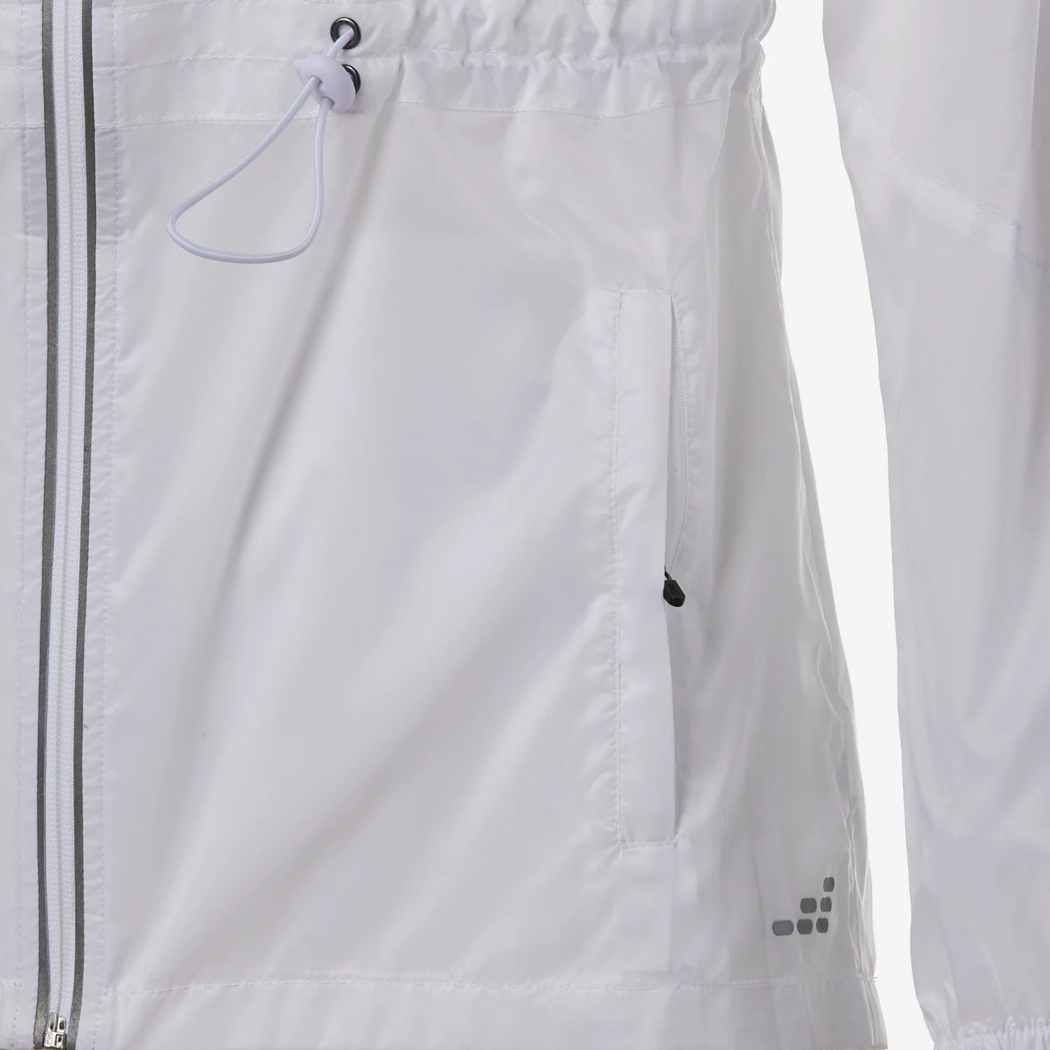 BCG Women's Run Colorblock Hooded Jacket Academy