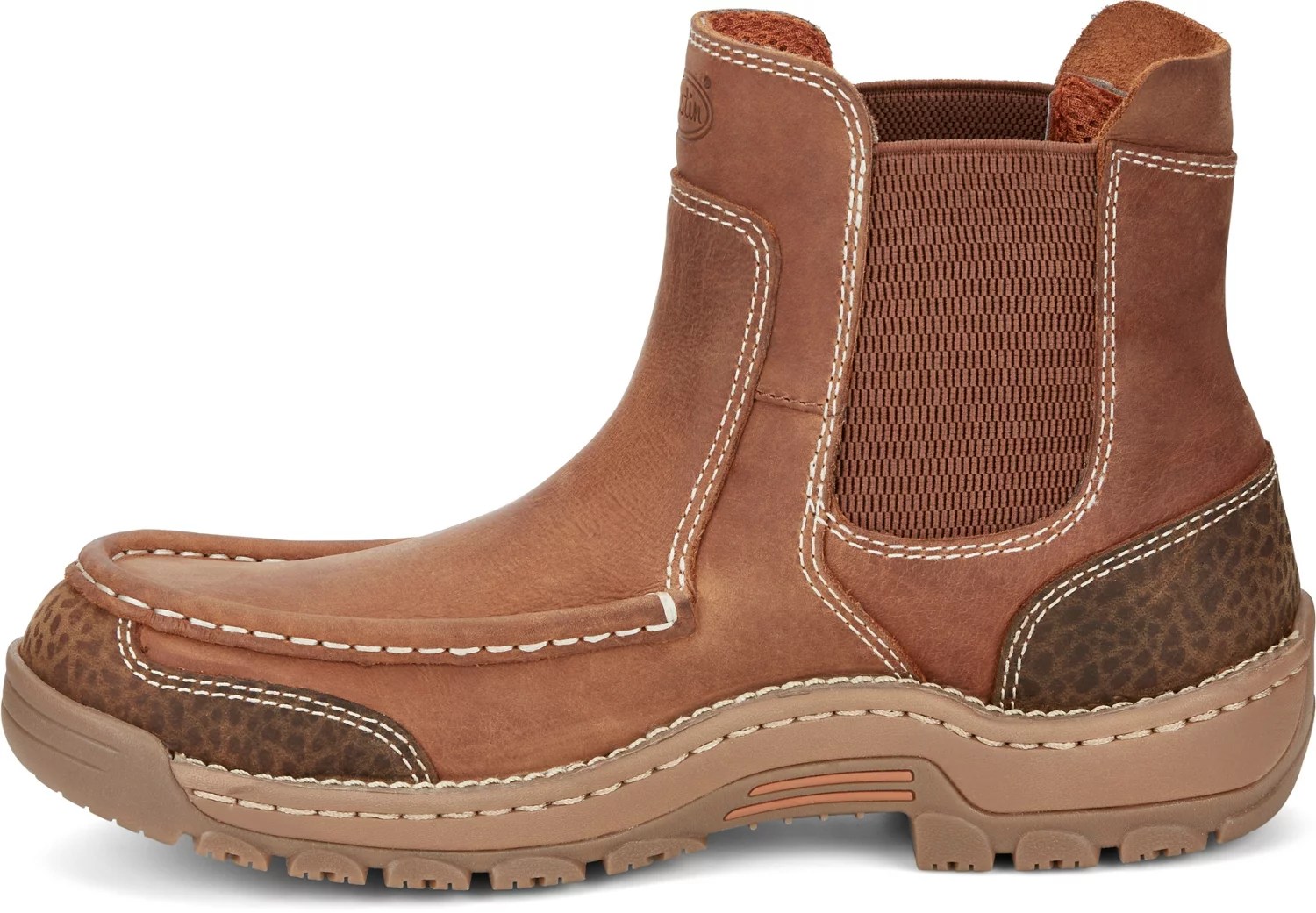 Justin Boots Men's Stampede Channing Soft Toe Work Boots Academy