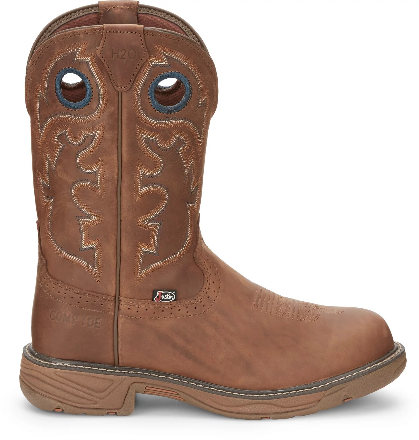Justin Boots Men's Stampede Rush Composite Toe Work Boots Academy