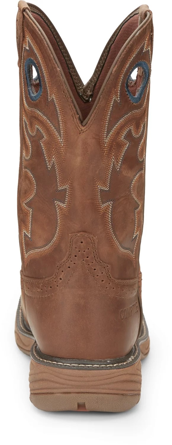 Justin Boots Men's Stampede Rush Composite Toe Work Boots Academy
