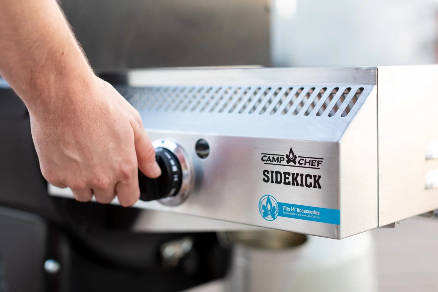 Camp Chef Sidekick Side Burner w/ Griddle Academy