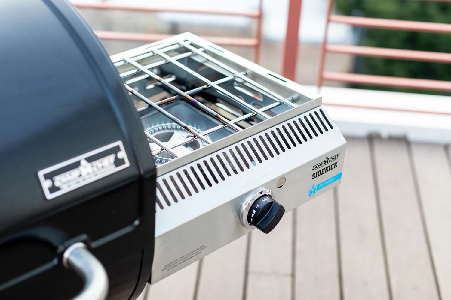 Camp Chef Sidekick Side Burner w/ Griddle Academy