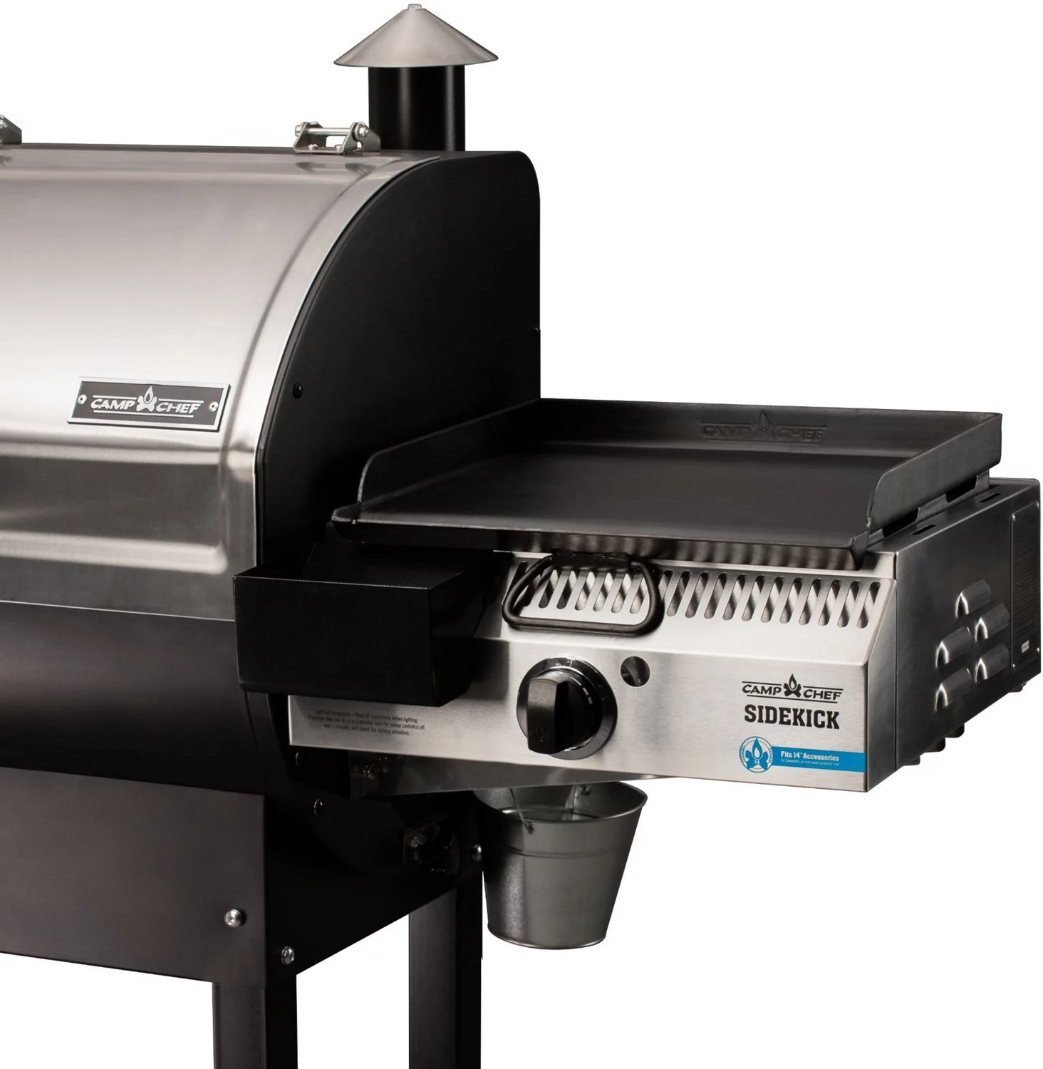 Camp Chef Sidekick Side Burner w/ Griddle Academy