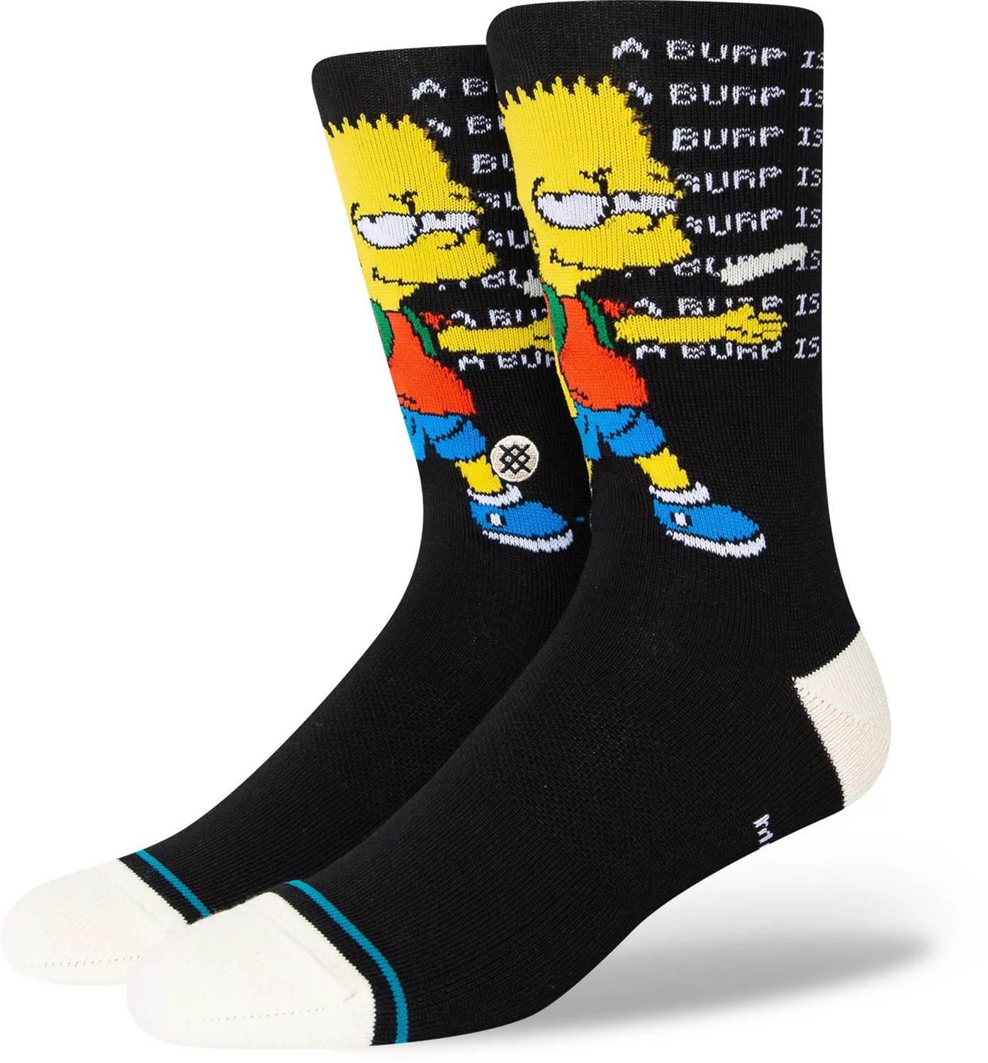 Stance Troubled Crew Socks Academy