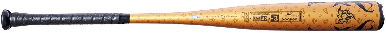 DeMarini 2023 Voodoo One Gold BBCOR Baseball Bat 3 Academy