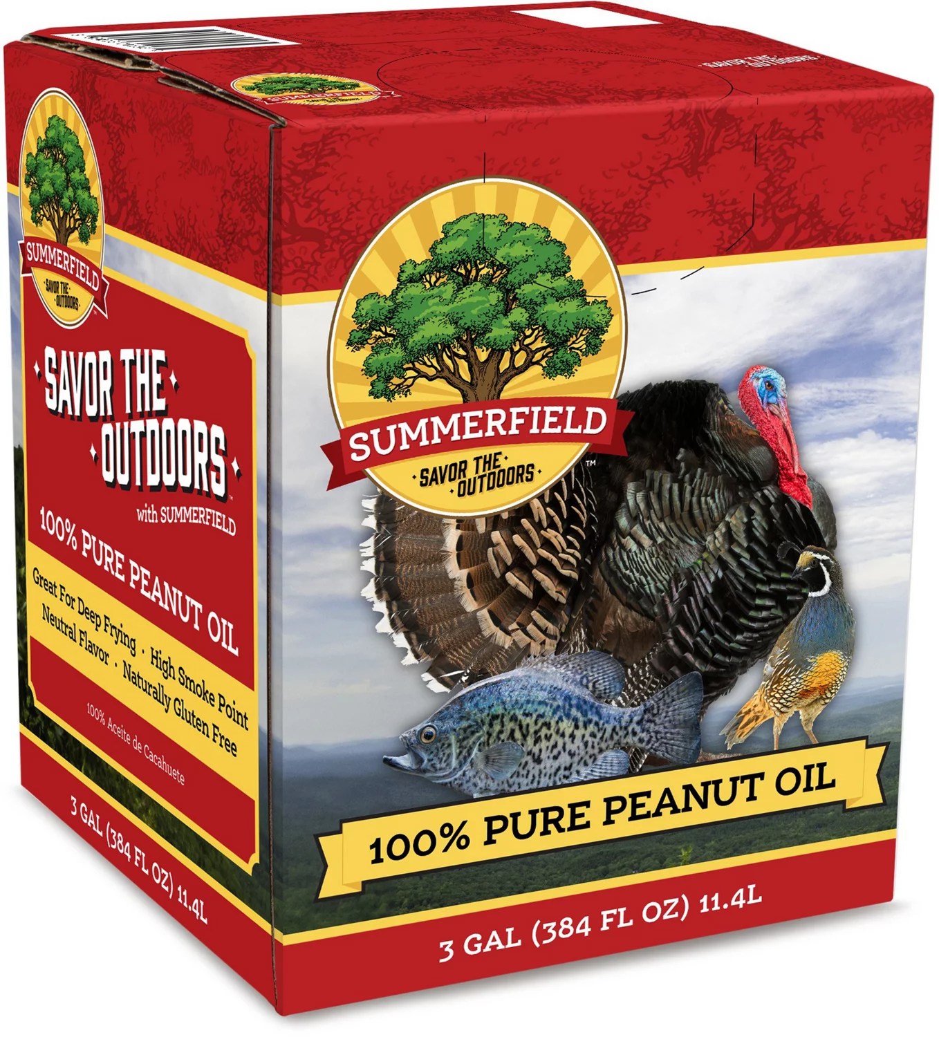 Summerfield 3 Gal Pure Peanut Oil Free Shipping at Academy