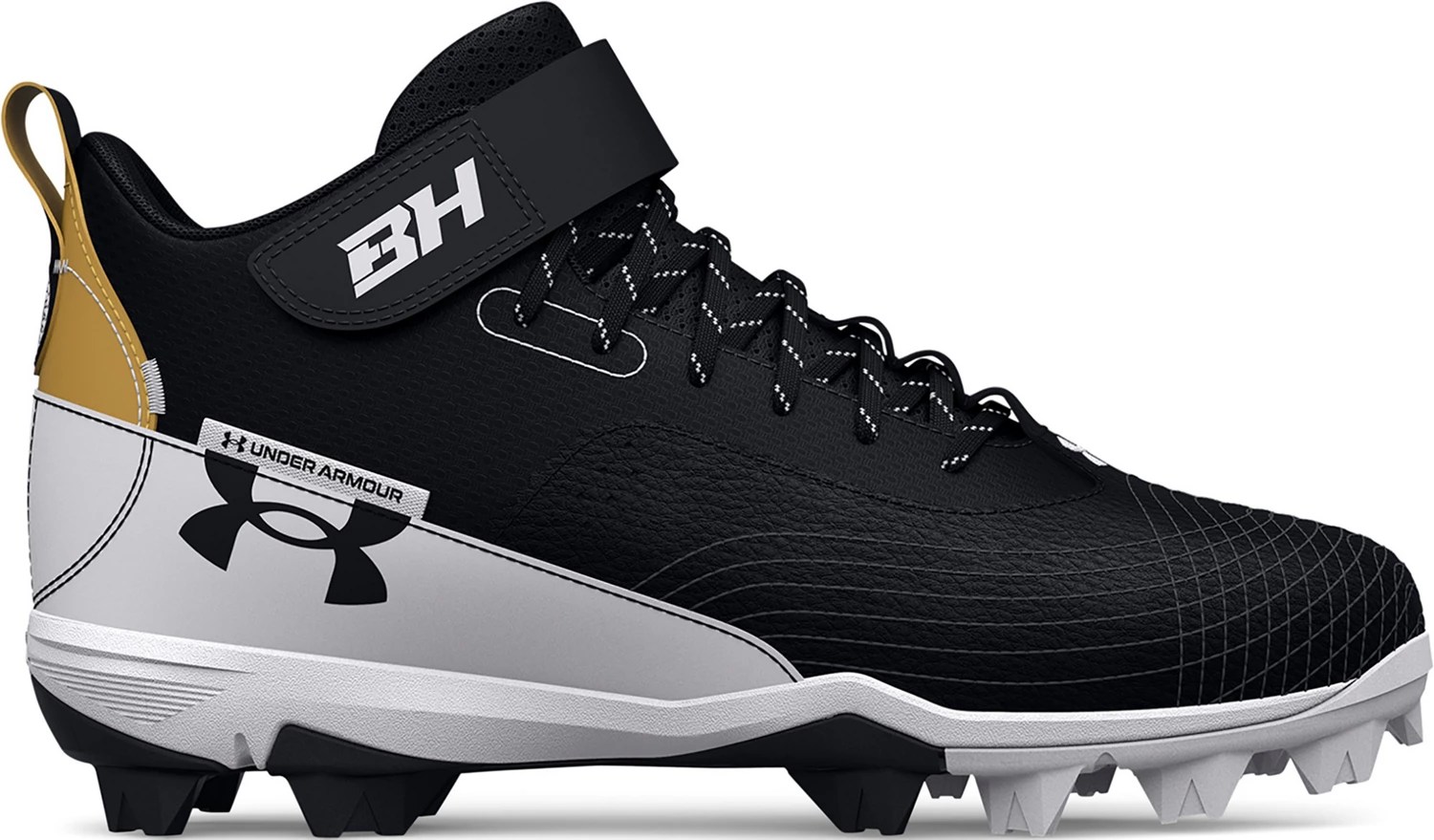 Under Armour Men’s Harper 7 Mid RM Baseball Cleats Academy