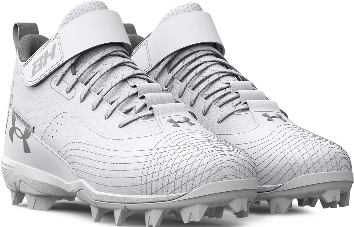 Under Armour Men’s Harper 7 Mid RM Baseball Cleats Academy