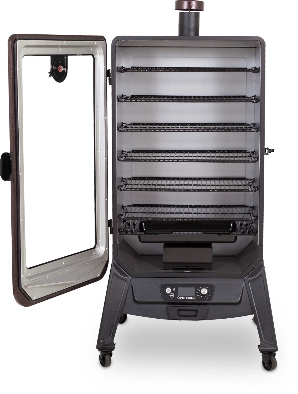 Pit Boss Copperhead 7 Series Wood Pellet Vertical Smoker Academy