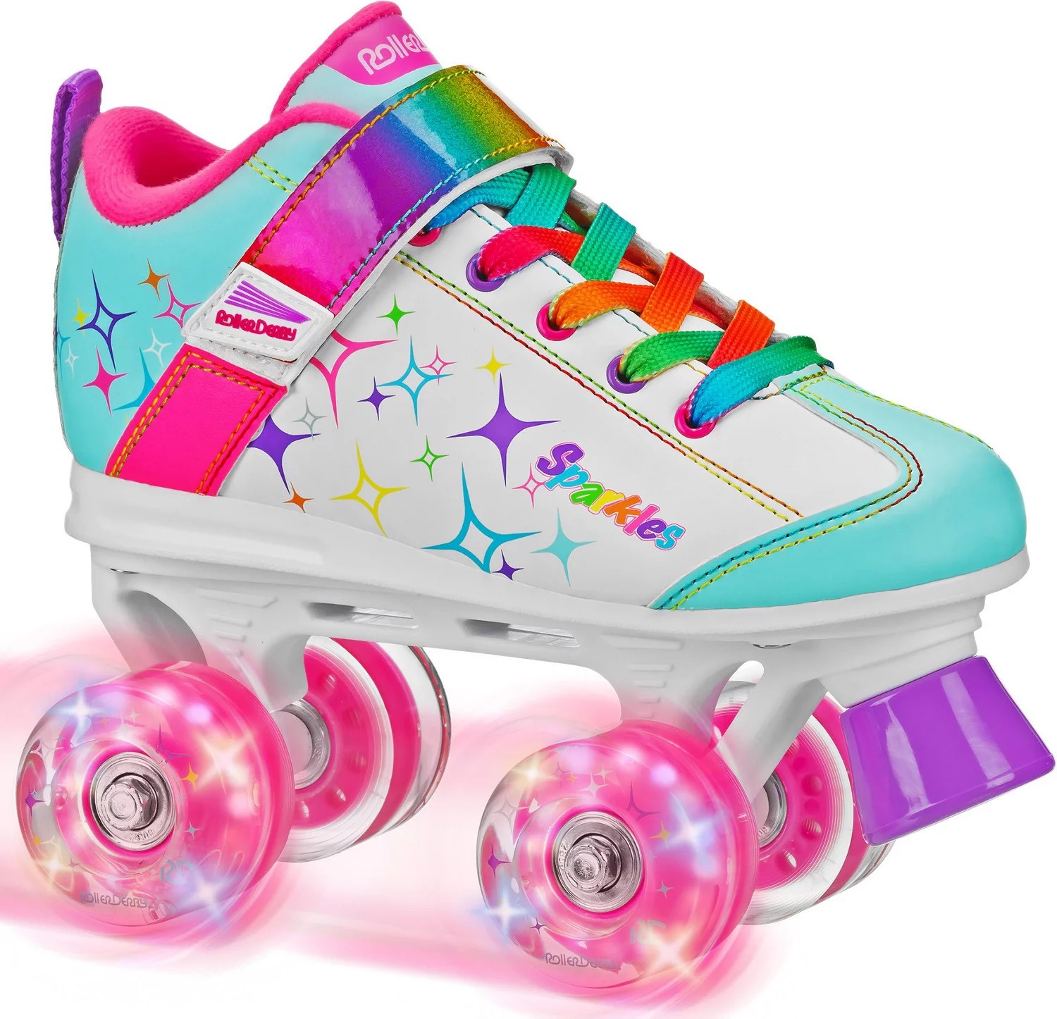 Roller Derby Kids' Blazer Lighted Wheel Roller Skates Academy
