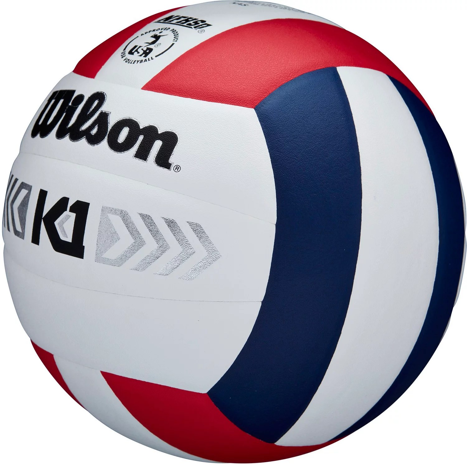 Wilson K1 Silver Game Volleyball Free Shipping at Academy