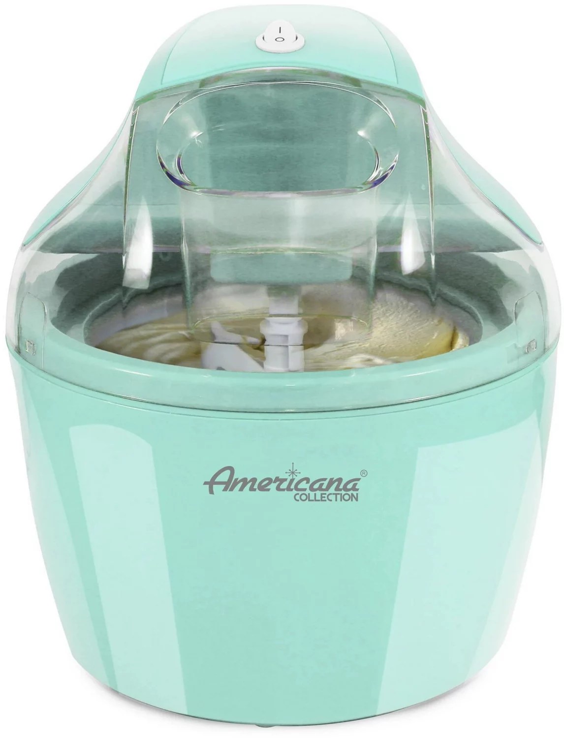 Elite Gourmet Americana 1.5 qt Electric Ice Cream Maker with Quick