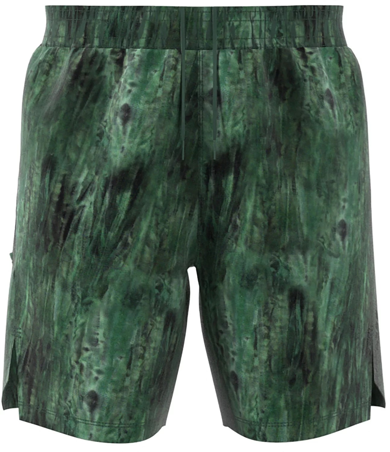 adidas Men’s Workout Spray Dye Training Shorts 7 in Academy