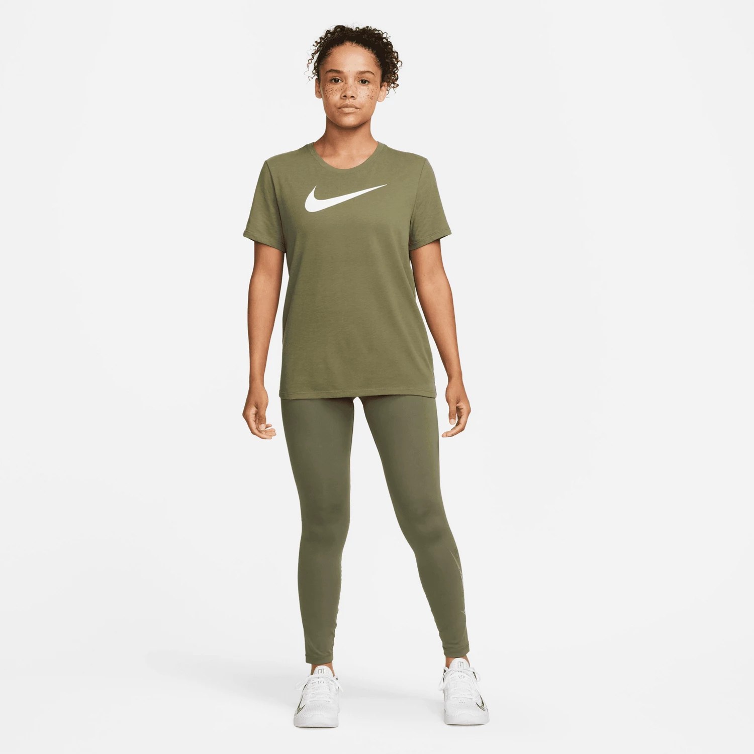 Nike Women’s DriFIT Swoosh Tshirt Academy