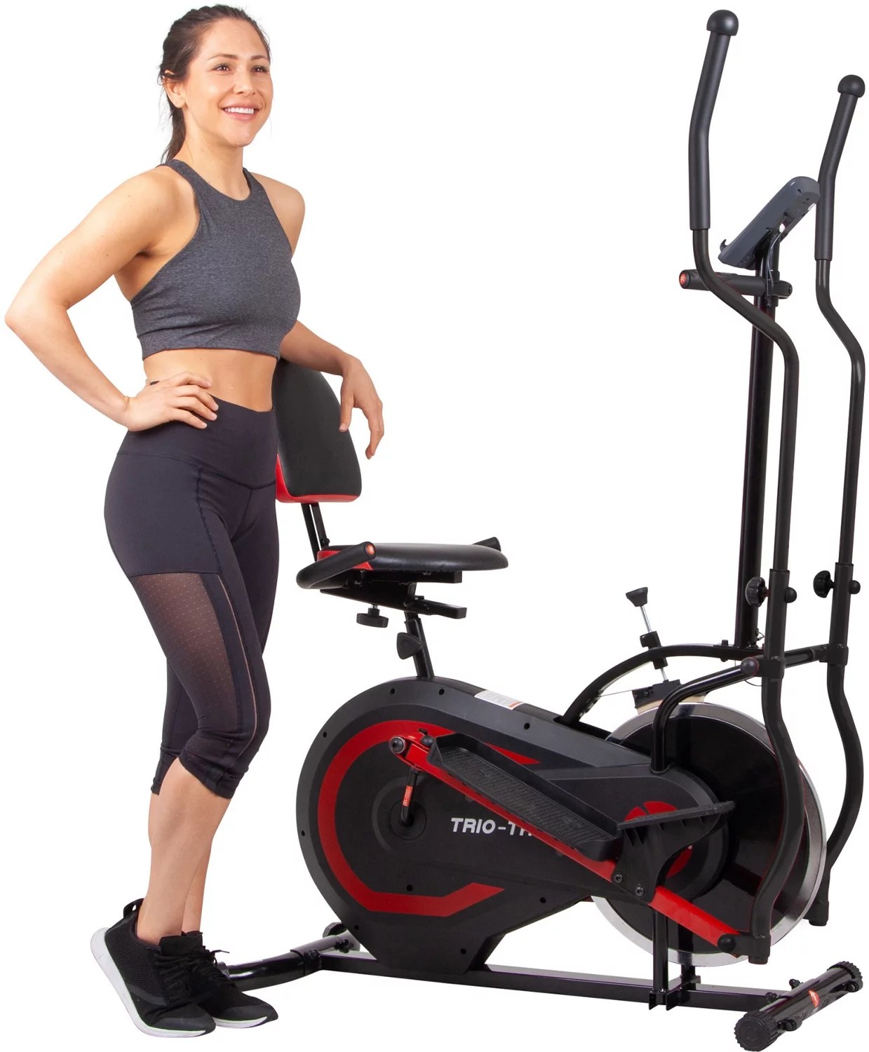 Body Power TrioTrainer 3 In 1 Elliptical Stationary And Recumbent Bike