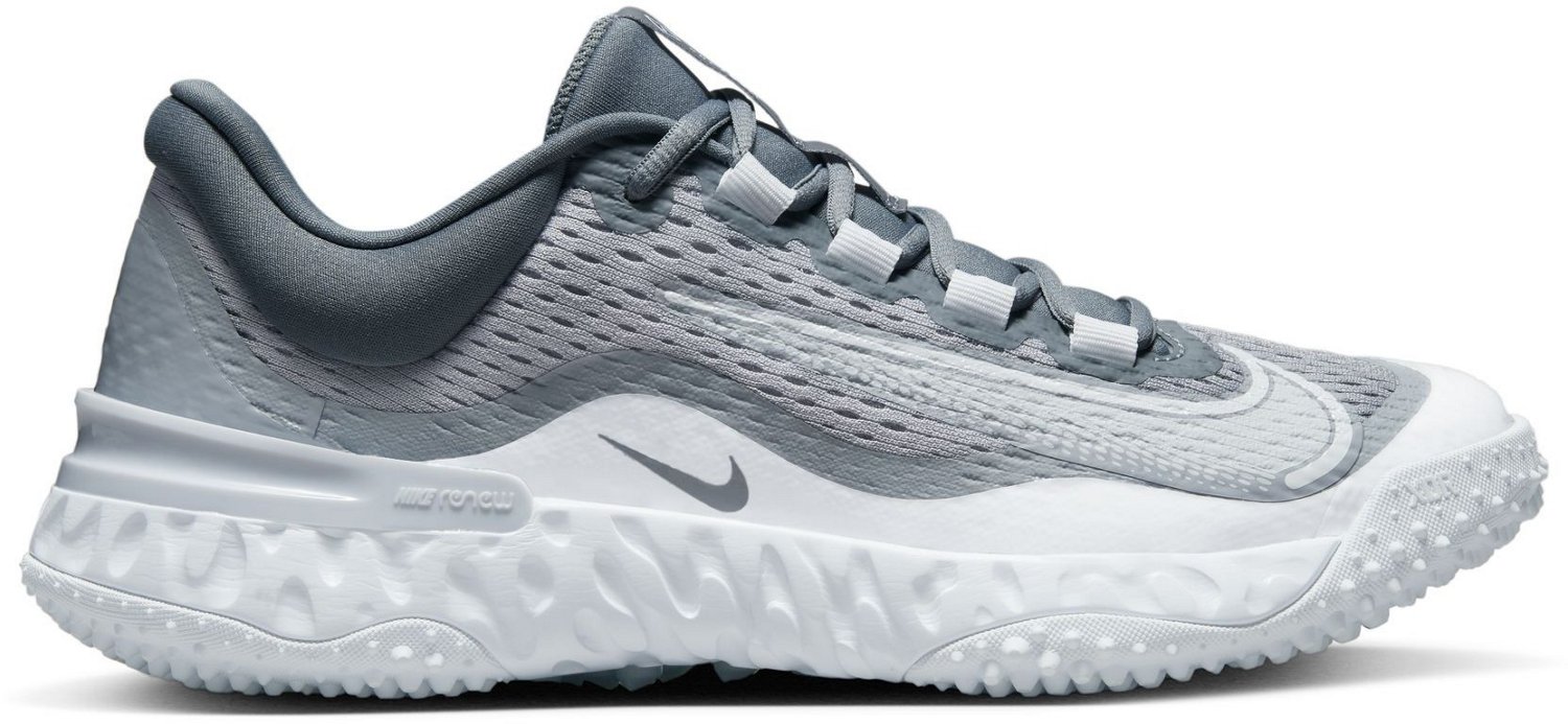 Nike Women's Alpha Huarache Elite 4 Turf Cleats Academy