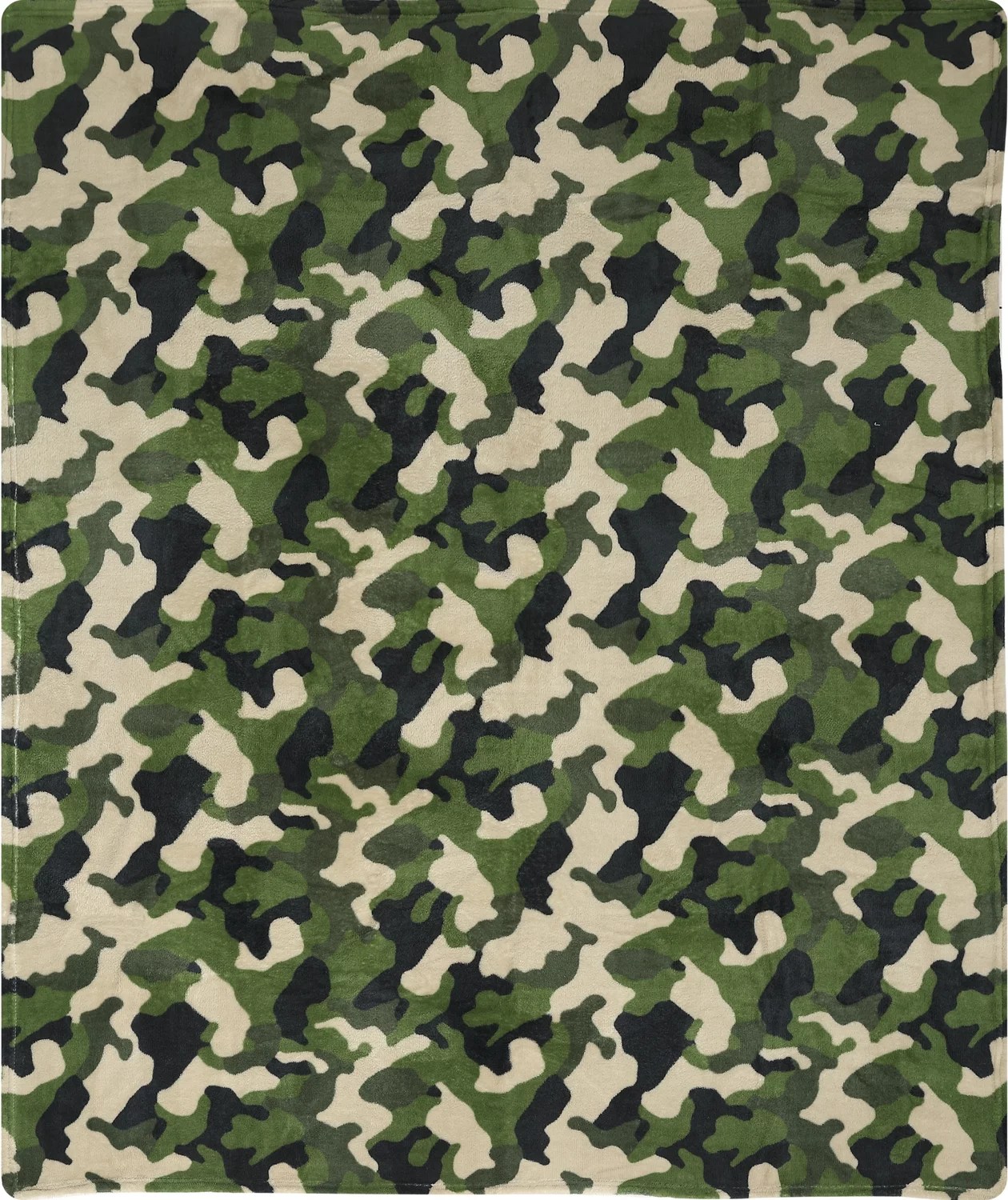 Needle & Pine 50 in x 60 in Camo Coral Fleece Throw Blanket Academy