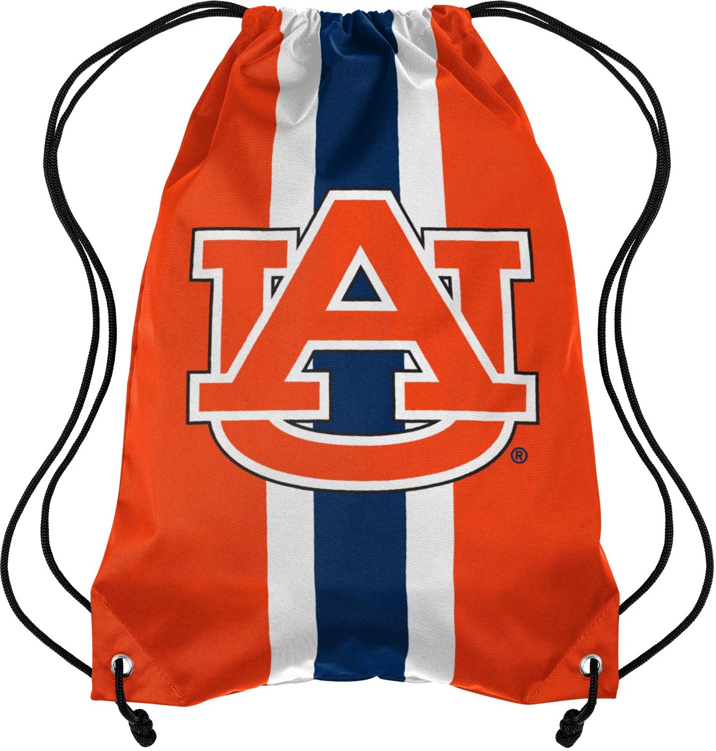 Forever Collectibles Auburn University Team Stripe Drawstring Backpack