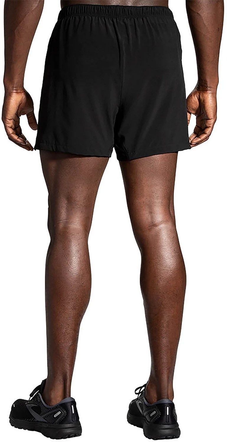 Brooks Men's Moment Running Shorts 5 in Academy