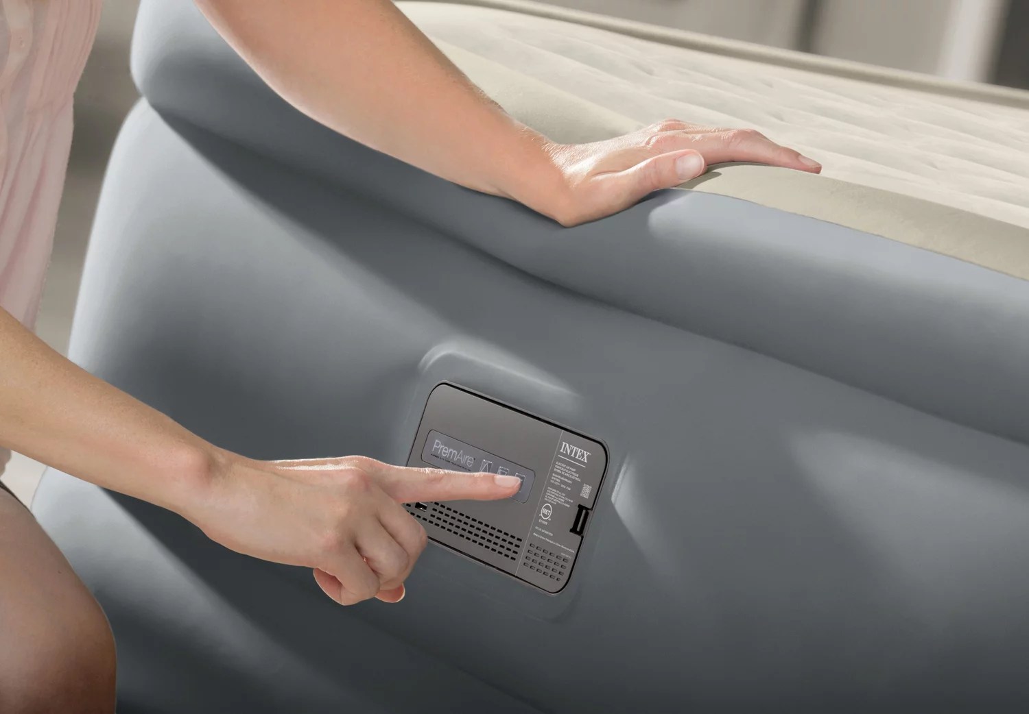 INTEX Premairell Elevated QueenSize Airbed Academy