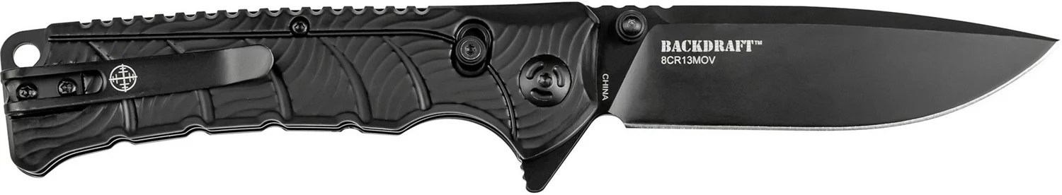 Master Cutlery Elite Tactical Backdraft Manual Folding Knife Academy