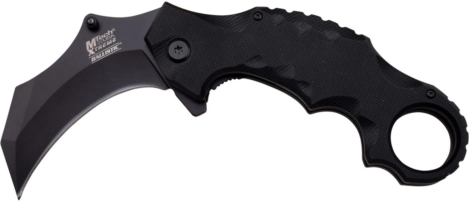 Master Cutlery MTech USA Folding Karambit Knife Academy