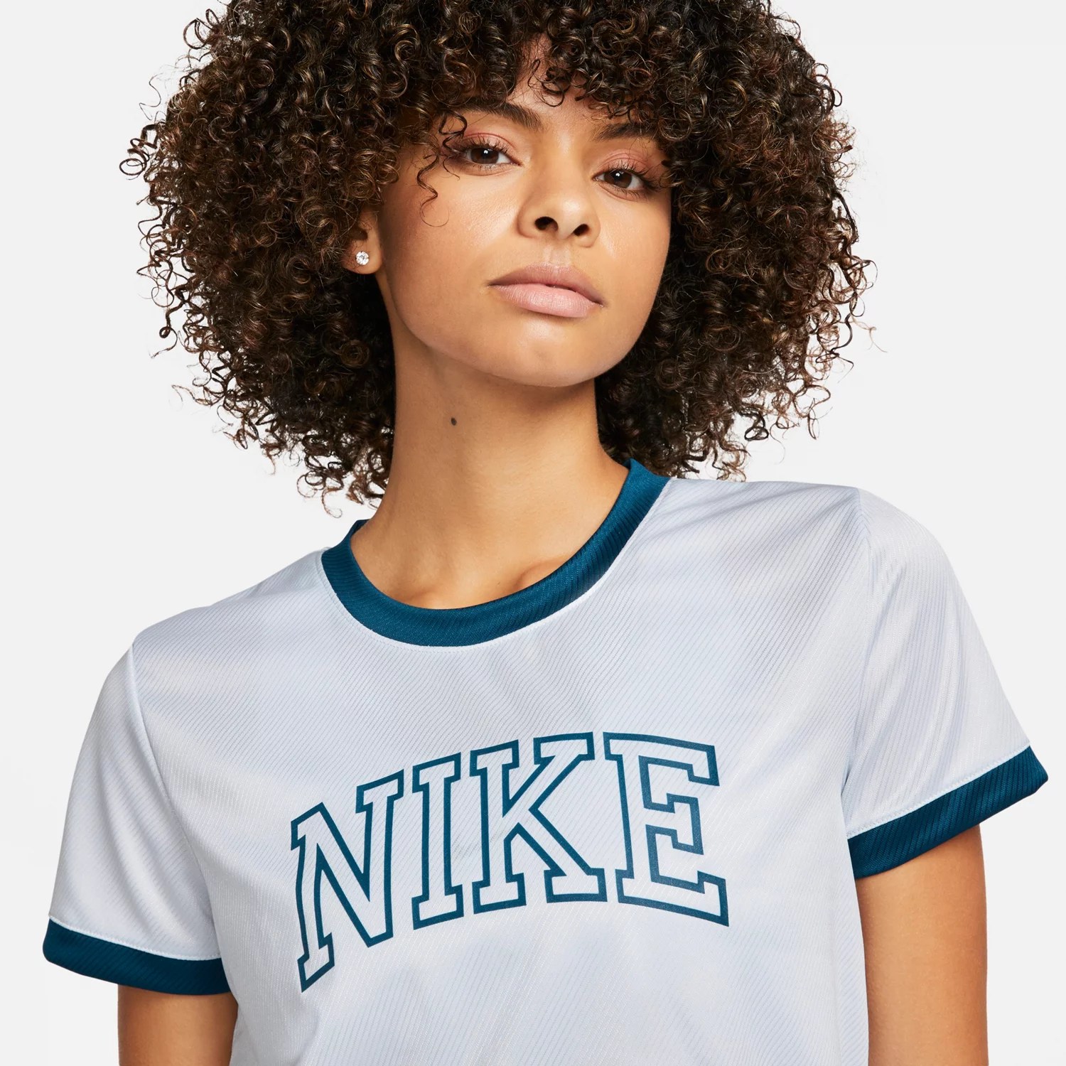 Nike Women's Swoosh Run Graphic Short Sleeve Tshirt Academy